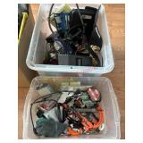 Two Totes full of misc. to be gone thru