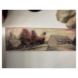 28in Wide chicken Canvas Print