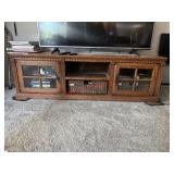 Solid Wood Entertained Stand