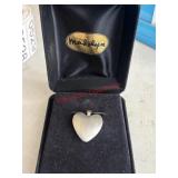 Heart Pendant Maker mark Madelyn