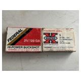 20GA Buckshot and slugs lot            (Dining