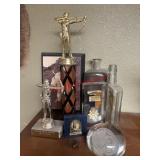 Misc Archery Trophies, Bottles and more