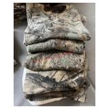 Mens XL Camo Thermal Hunting Long Sleeves lot
