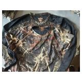 Short Sleeve and Long Sleeve XL Camo Shirts
