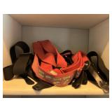 Multiple sets of suspenders New and used