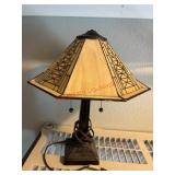 Tiffany Style Mission Table Lamp