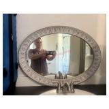 Oval Mirror            (Master Bath)