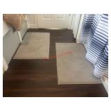 Two Cushioned Bathroom Mats            (Master