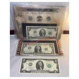 Thomas Jefferson Collection and 1963B $1 Bill