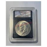 Uncirculated Eisenhower Dollar            (Living