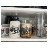 Tall Drinking Glasses and Mugs lot