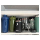 Shaker Bottles, Insulated Cups lot