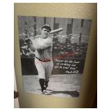 Metal Babe Ruth Quote Sign