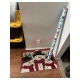 Christmas Paper and Rug            (Dining Room)