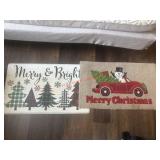 Two Christmas Mats          (master Bedroom)