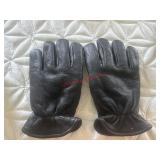 Xl Leather Mens Gloves Look New          (master