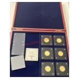 1/500oz Gold Replica 6 Coin Collection