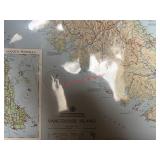 Large Laminated Vancouver Island Map