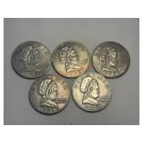 5- Half Dollar 1759 Virginia Us Commemorative