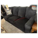 Nice Comfortable Couch Dark Grey          (Living