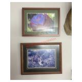 Two Framed Prints          (Living Room)