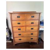 Large Up Right Solid wood Dresser