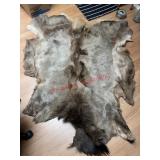 67X52in Deer hide pelt