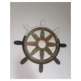 Ships Wheel Decor            (Master Bath)