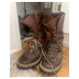 Likely Sz 12 Whites Work boots Leather