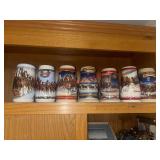 Collection of Budweiser Mugs