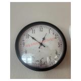 Wall Clock              (living room wall by