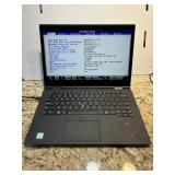 No HD/Charger Lenovo Thinkpad X1 i5- 8350U 1.7GHz