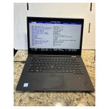 No HD/Charger Lenovo Thinkpad X1 i5- 8350U 1.7GHz