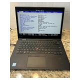 No HD/Charger Lenovo Thinkpad X1 i5- 8350U 1.7GHz