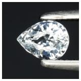 0.31ct 4.5x3.5mm VS Pear Natural Blue Sapphire - U