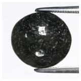 6.84ct Oval Cabochon Natural Deep Green Jade - Unt