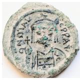 Maurice Tiberius AD582-602 Ancient coin 30mm