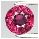 1.02ct 5.5mm Round Natural Pinkish Purple Rhodolit