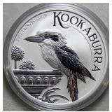 Australia 1oz Silver Bullion 2022 Kookaburra