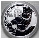 Tuvalu 1$ Silver Bullion 2018 Marvel Black Panther