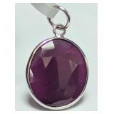 APPR $800 10K Gold 1.42g Natural Ruby Unheated 5ct
