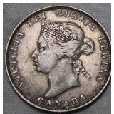 Canada 25 Cent 1872H