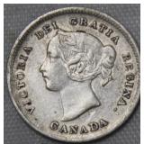 Canada 5 Cents 1899