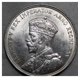 Canada Silver Dollar 1935 Double XXV