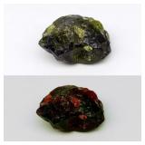 11.70ct Rough Natural Deep Green Chrome Tourmaline