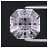 2.63ct VS Octagon Brilliant Natural Light Purple A