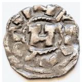 Italy Henry III-V 1039-1125 AR Denier coin Crusade