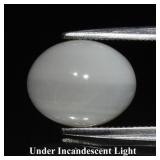 1.71ct Oval Cabochon Natural Color Play Coober Ped