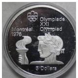 Canada $5 Montreal Olympics 1976 Athlete with Torc