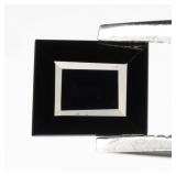 0.83ct 5.2x4.5mm VS Baguette Natural Dark Purple S